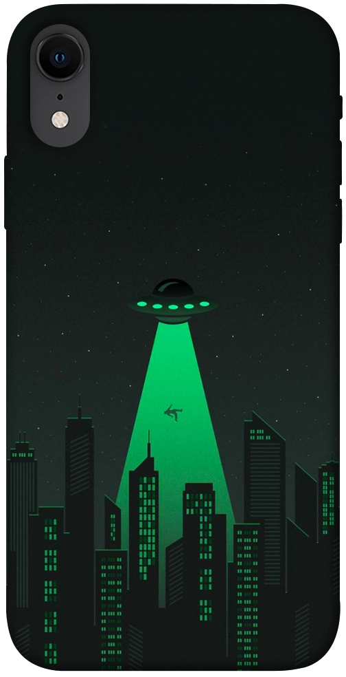 Чехол Green ufo для iPhone XR