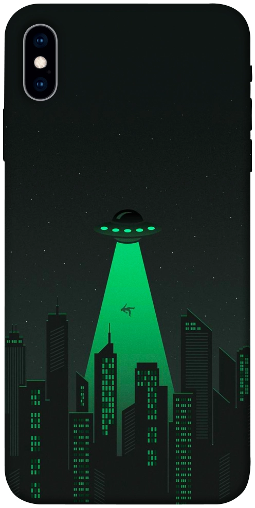 Чохол Green ufo для iPhone X