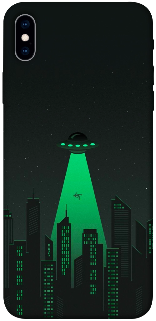 Чехол Green ufo для iPhone XS Max