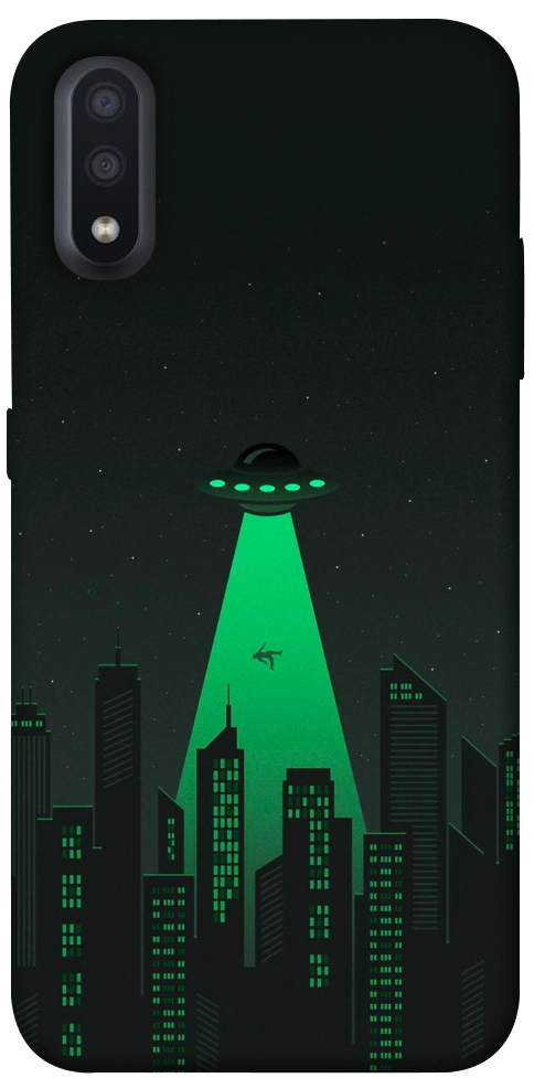 Чехол Green ufo для Galaxy A01