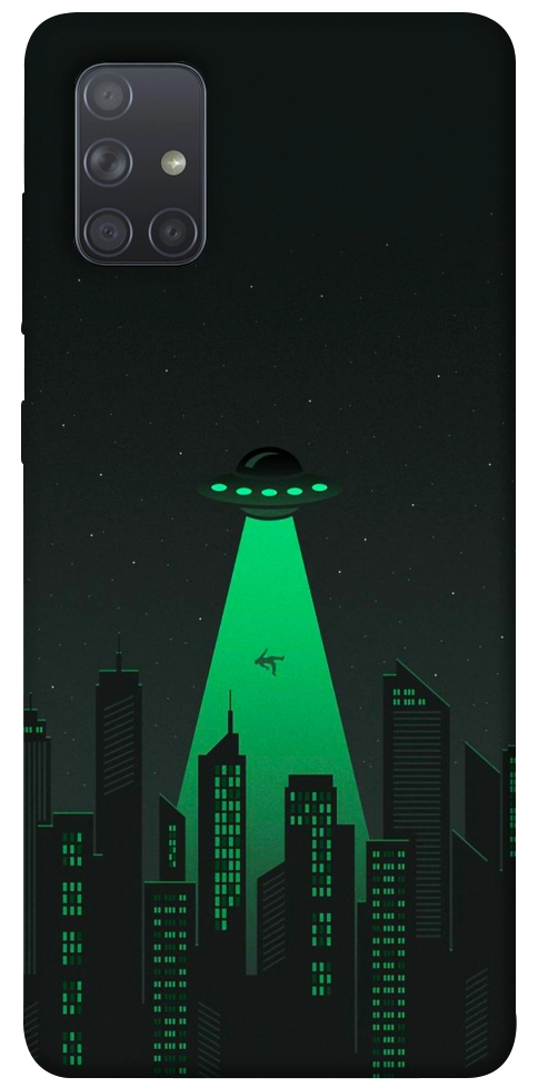 Чехол Green ufo для Galaxy A71 (2020)