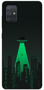 Чехол Green ufo для Galaxy A71 (2020)