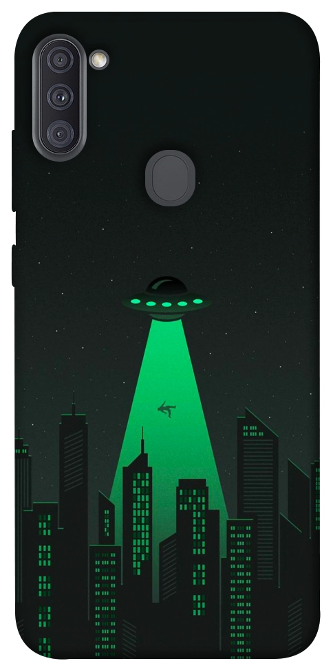 Чехол Green ufo для Galaxy A11 (2020)