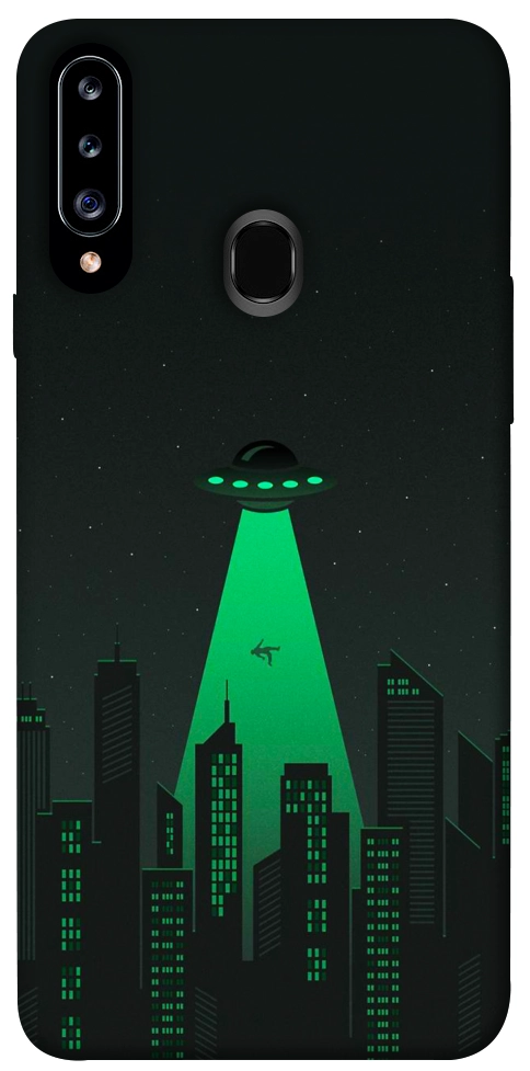 Чохол Green ufo для Galaxy A20s (2019)