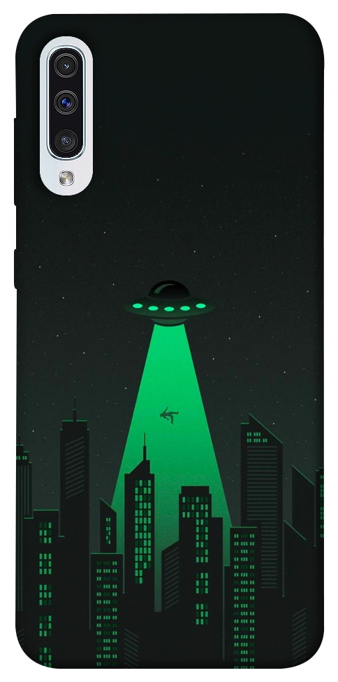 Чехол Green ufo для Galaxy A50 (2019)