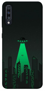 Чехол Green ufo для Galaxy A70 (2019)