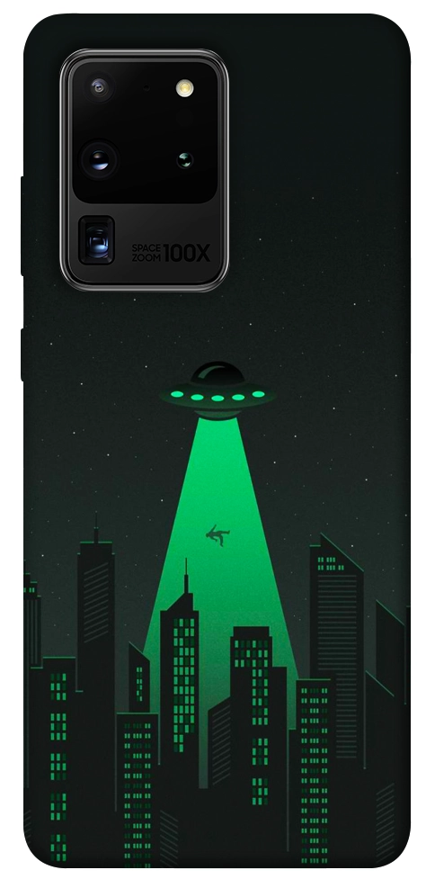 Чехол Green ufo для Galaxy S20 Ultra (2020)