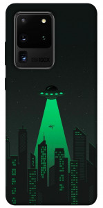 Чехол Green ufo для Galaxy S20 Ultra (2020)