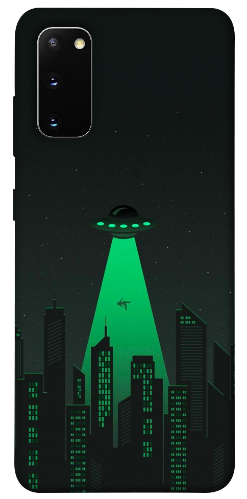 Чехол Green ufo для Galaxy S20 (2020)