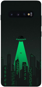 Чехол Green ufo для Galaxy S10 Plus (2019)