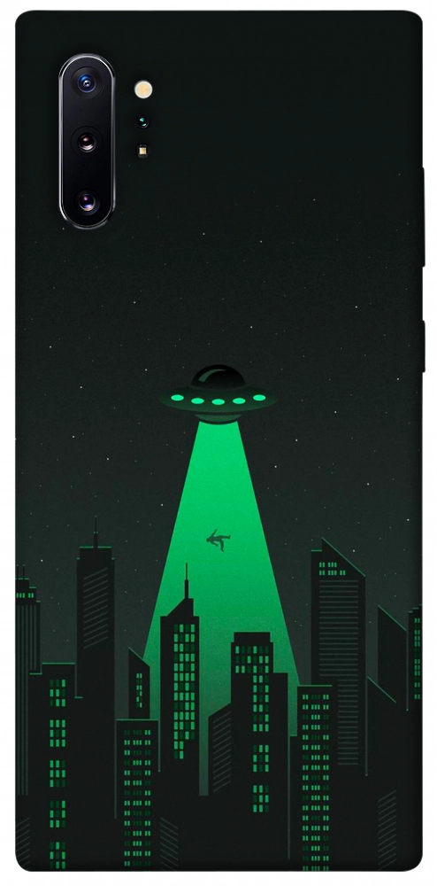 Чохол Green ufo для Galaxy Note 10+ (2019)