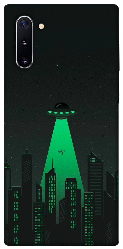 Чехол Green ufo для Galaxy Note 10 (2019)