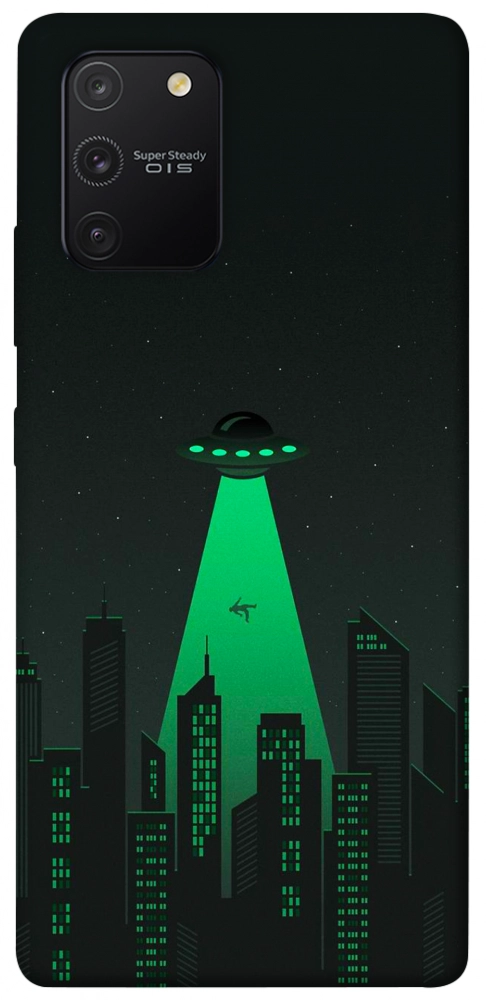 Чехол Green ufo для Galaxy S10 Lite (2020)