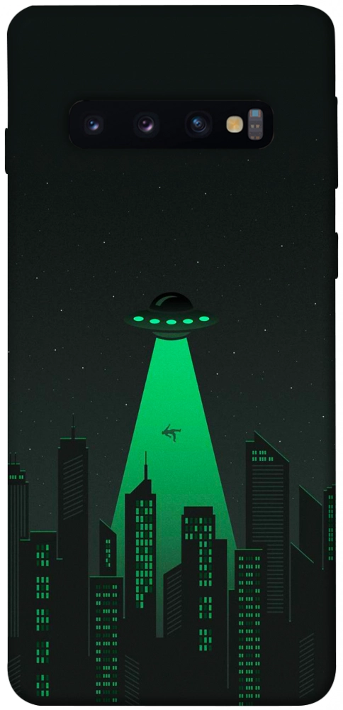Чехол Green ufo для Galaxy S10 (2019)