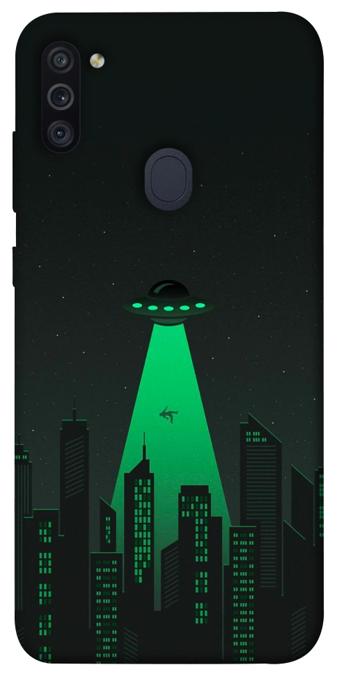 Чохол Green ufo для Galaxy M11 (2020)