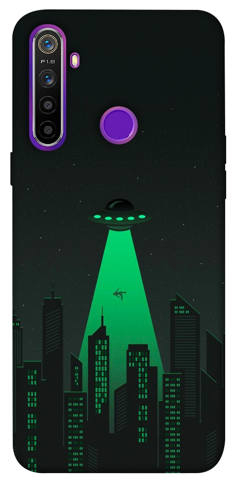 Чехол Green ufo для Realme 5