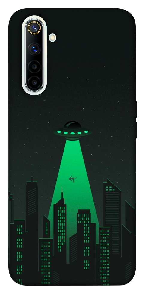 Чохол Green ufo для Realme 6