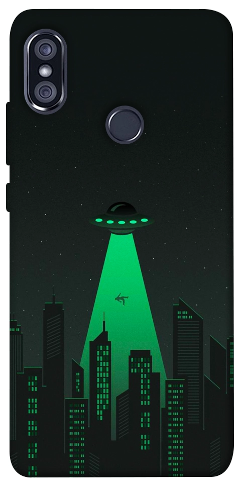 Чехол Green ufo для Xiaomi Redmi Note 5 (Dual Camera)