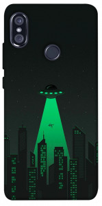 Чехол Green ufo для Xiaomi Redmi Note 5 (DC)