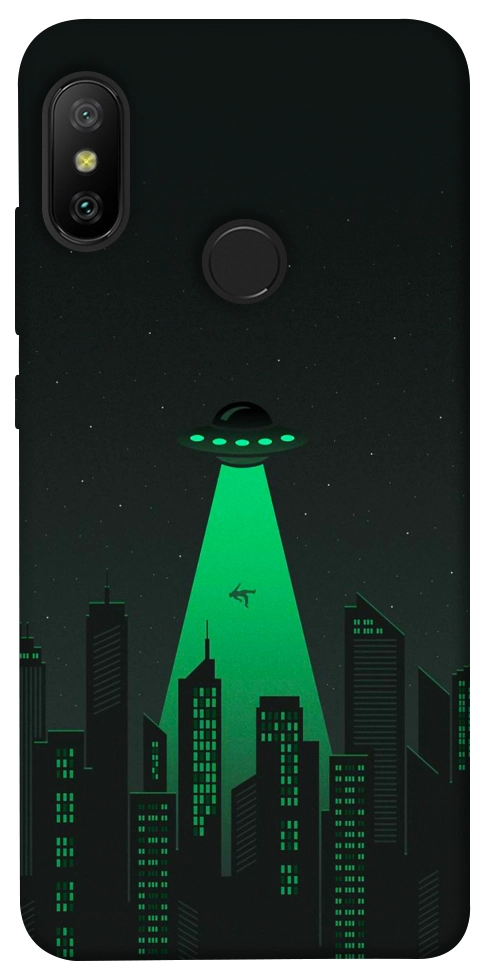 Чехол Green ufo для Xiaomi Redmi 6 Pro