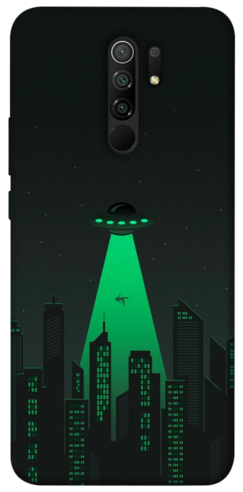 Чехол Green ufo для Xiaomi Redmi 9