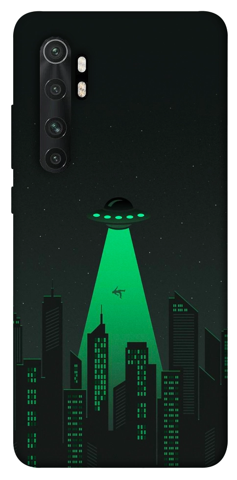 Чехол Green ufo для Xiaomi Mi Note 10 Lite