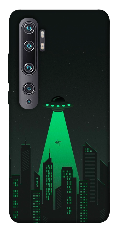 Чехол Green ufo для Xiaomi Mi Note 10