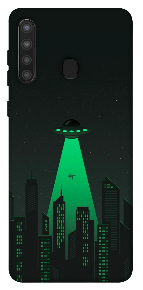Чехол Green ufo для Galaxy A21