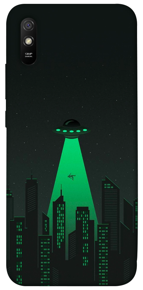 Чехол Green ufo для Xiaomi Redmi 9A