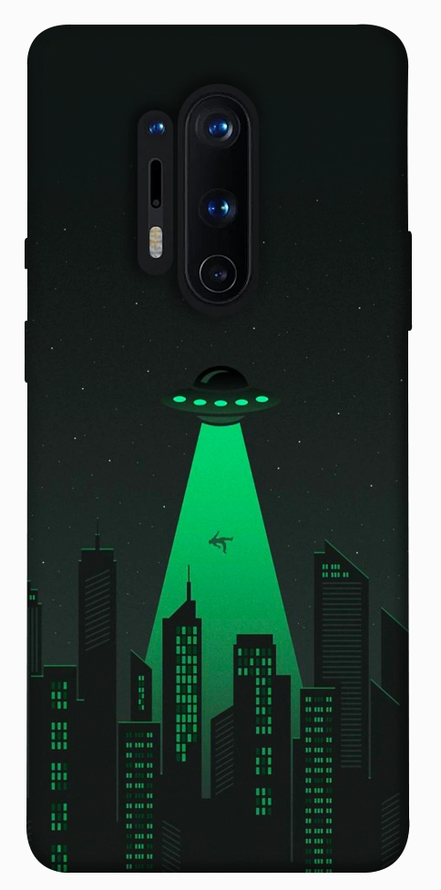 Чехол Green ufo для OnePlus 8 Pro