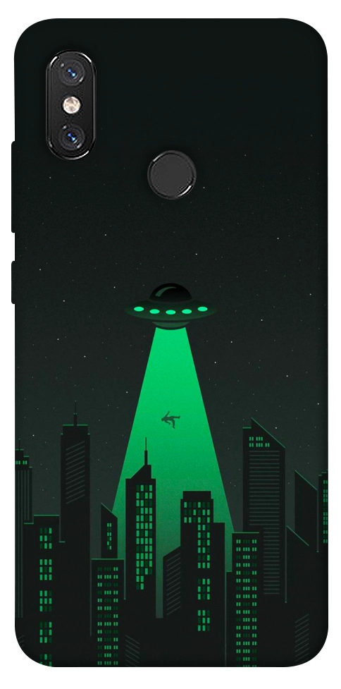 Чехол Green ufo для Xiaomi Mi 8