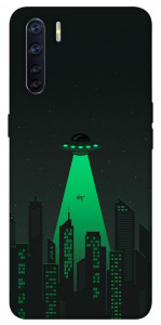 Чехол Green ufo для Oppo A91