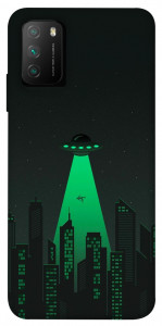 Чехол Green ufo для Xiaomi Poco M3