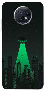 Чехол Green ufo для Xiaomi Redmi Note 9 5G