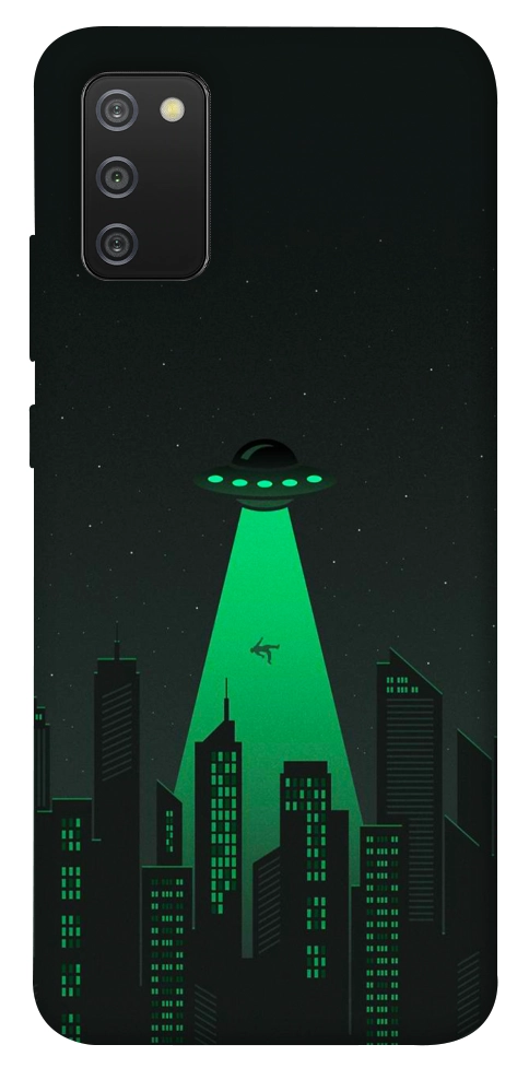 Чехол Green ufo для Galaxy A02s