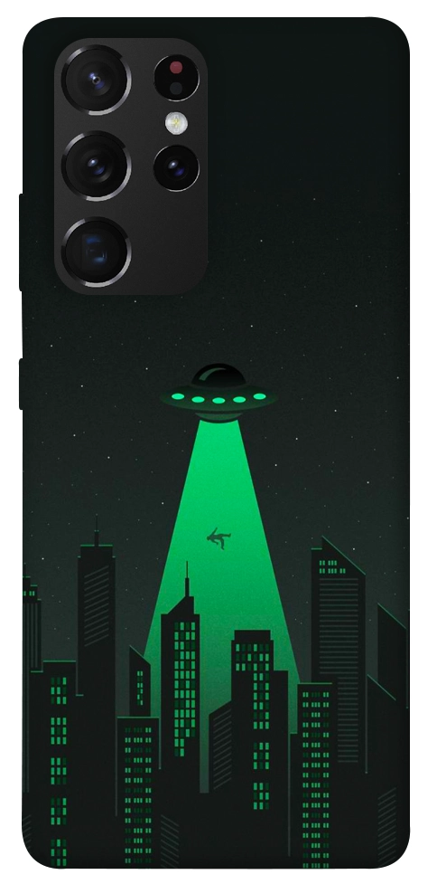 Чохол Green ufo для Galaxy S21 Ultra