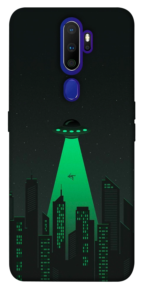 Чехол Green ufo для Oppo A9 (2020)