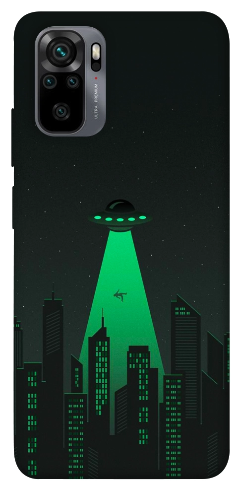 Чохол Green ufo для Xiaomi Redmi Note 10