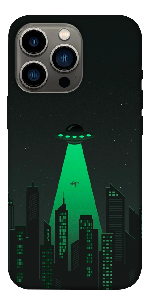 Чохол Green ufo для iPhone 13 Pro