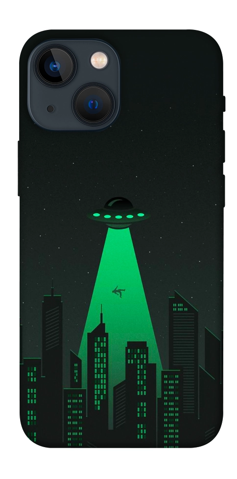 Чохол Green ufo для iPhone 13 mini