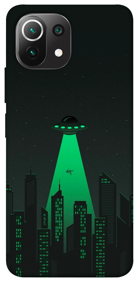 Чехол Green ufo для Xiaomi Mi 11 Lite