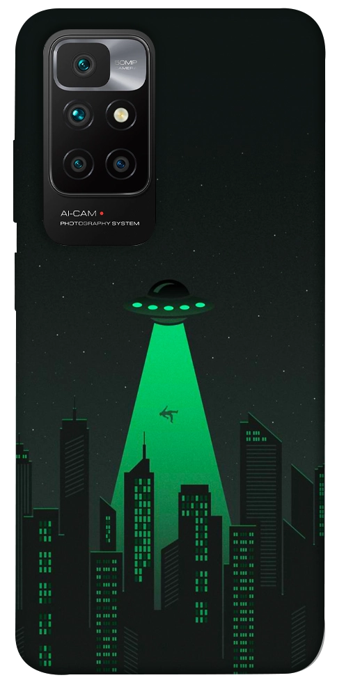 Чехол Green ufo для Xiaomi Redmi 10