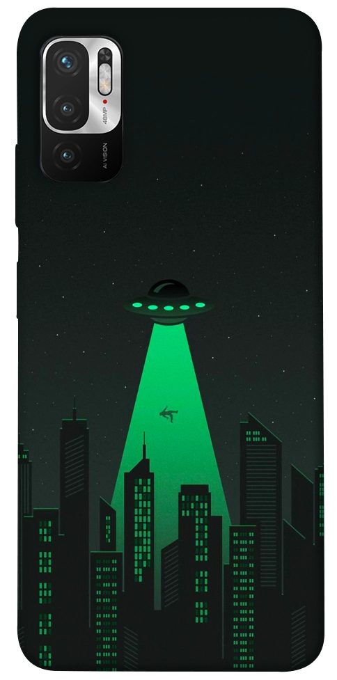 Чехол Green ufo для Xiaomi Poco M3 Pro