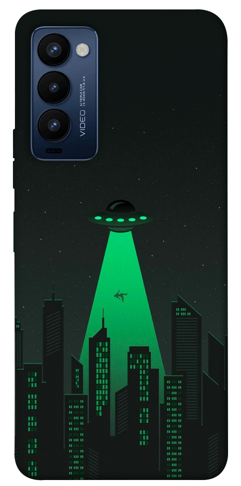 Чехол Green ufo для TECNO Camon 18