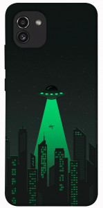 Чехол Green ufo для Galaxy A03