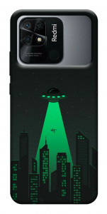 Чохол Green ufo для Xiaomi Redmi 10C