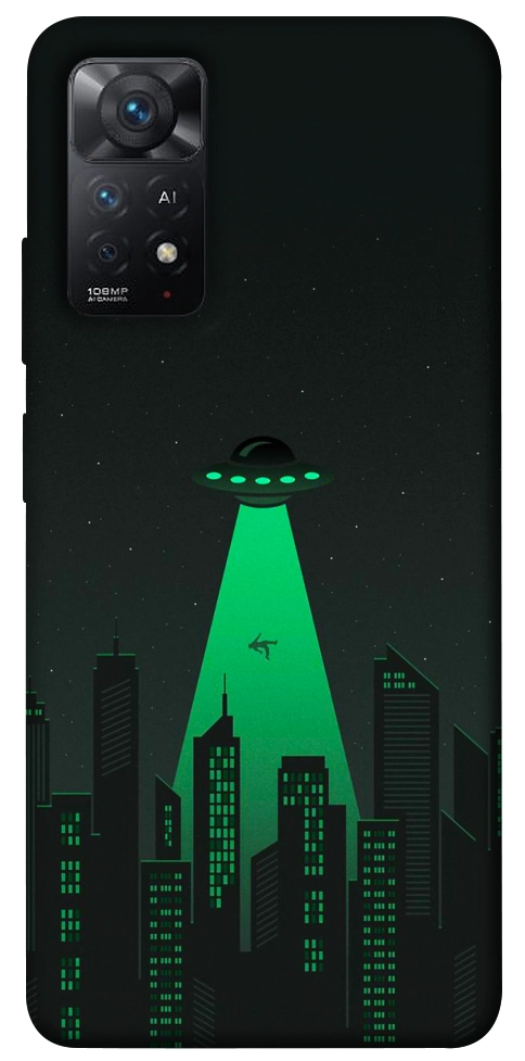 Чехол Green ufo для Xiaomi Redmi Note 11 Pro 5G