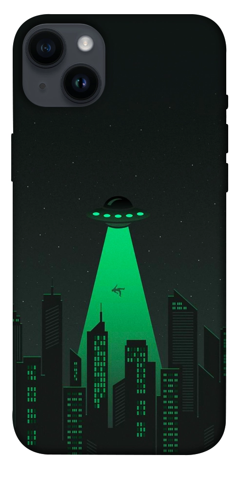 Чохол Green ufo для iPhone 14 Plus