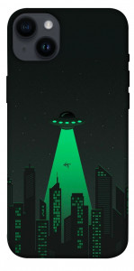 Чехол Green ufo для iPhone 14 Plus