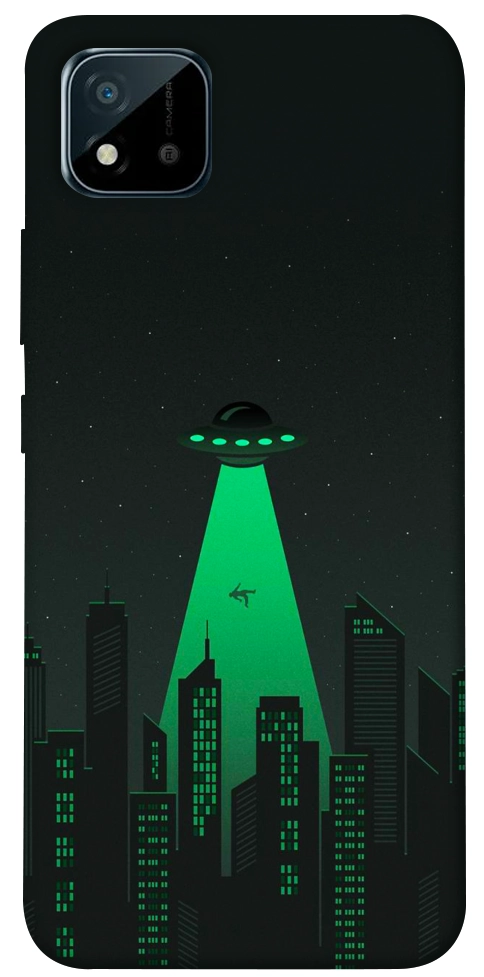 Чехол Green ufo для Realme C20